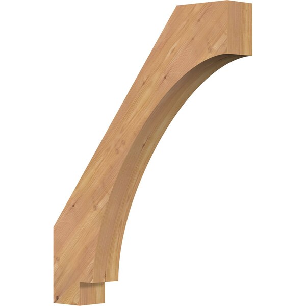 Ekena Millwork 3 1/2"W x 22"D x 28"H Imperial Smooth Knee Brace, Western Red Cedar BRC04X22X28IMP00SWR - main